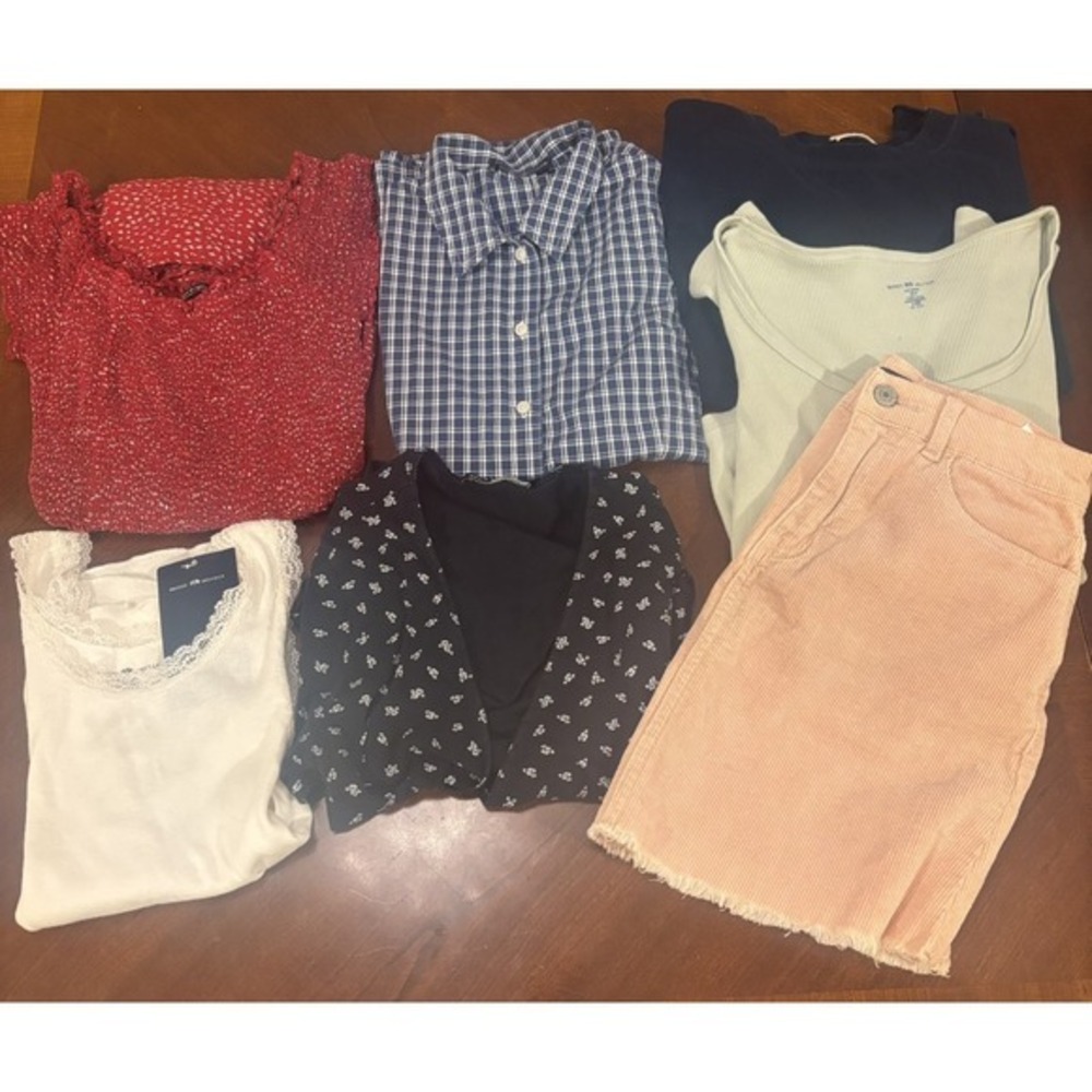 Lot Of‎ 7 Brandy Melville John Galt 5 Tops, Skirt and Dress